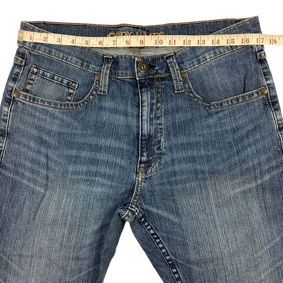 Cody James Jeans Mens 36X30 Fit 34X28 Blue Clovehitch Straight Mid Wash Cowboy - Picture 10 of 15